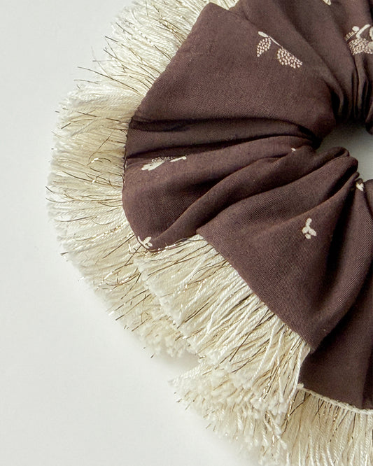 Hazel Meadow Scrunchie