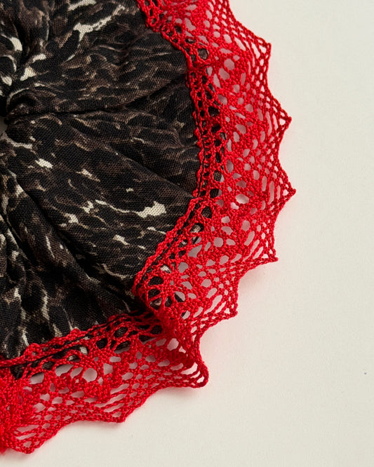 Scarlet Wild Scrunchie