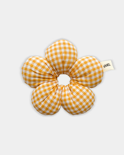 Marigold Bloom Scrunchie