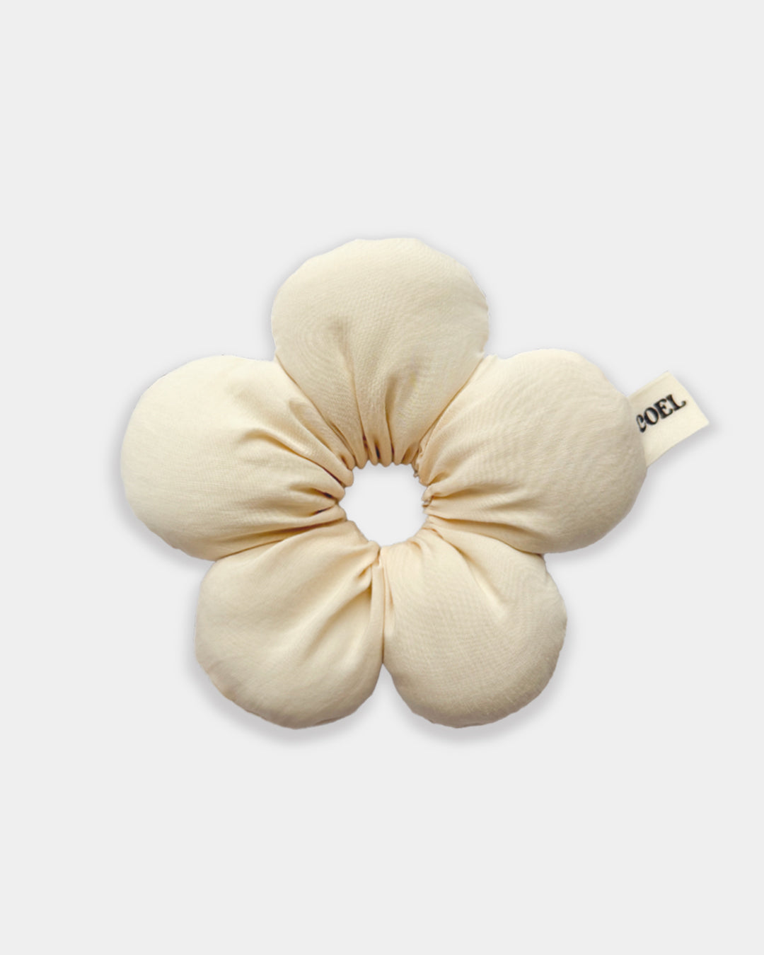 Vanilla Cloud Bloom Scrunchie