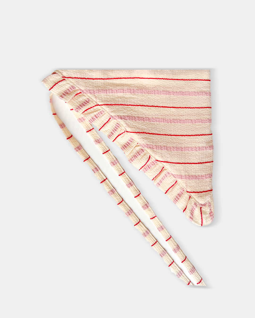 Rosé Stripe Bandana