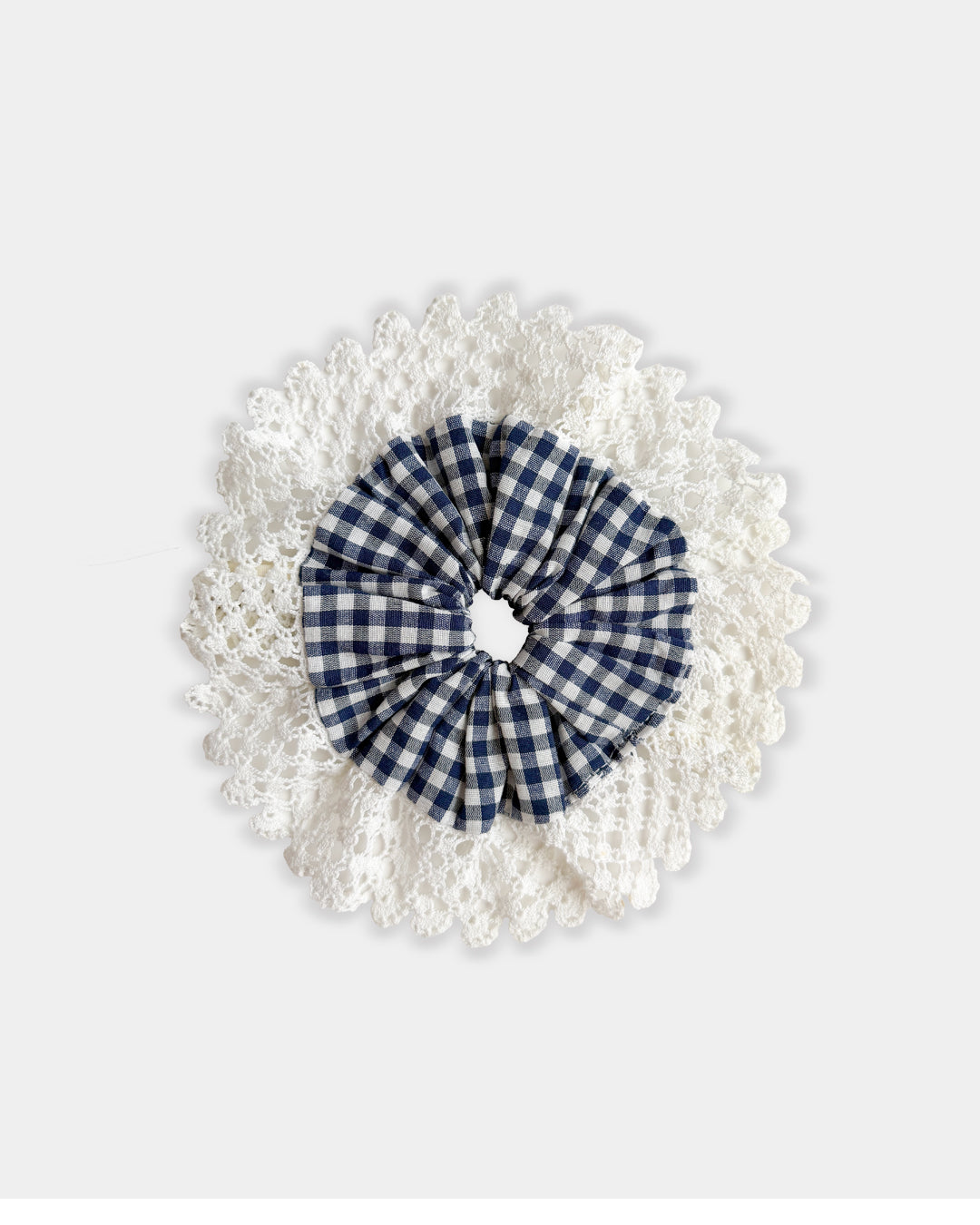 Seaside Lace Scrunchie