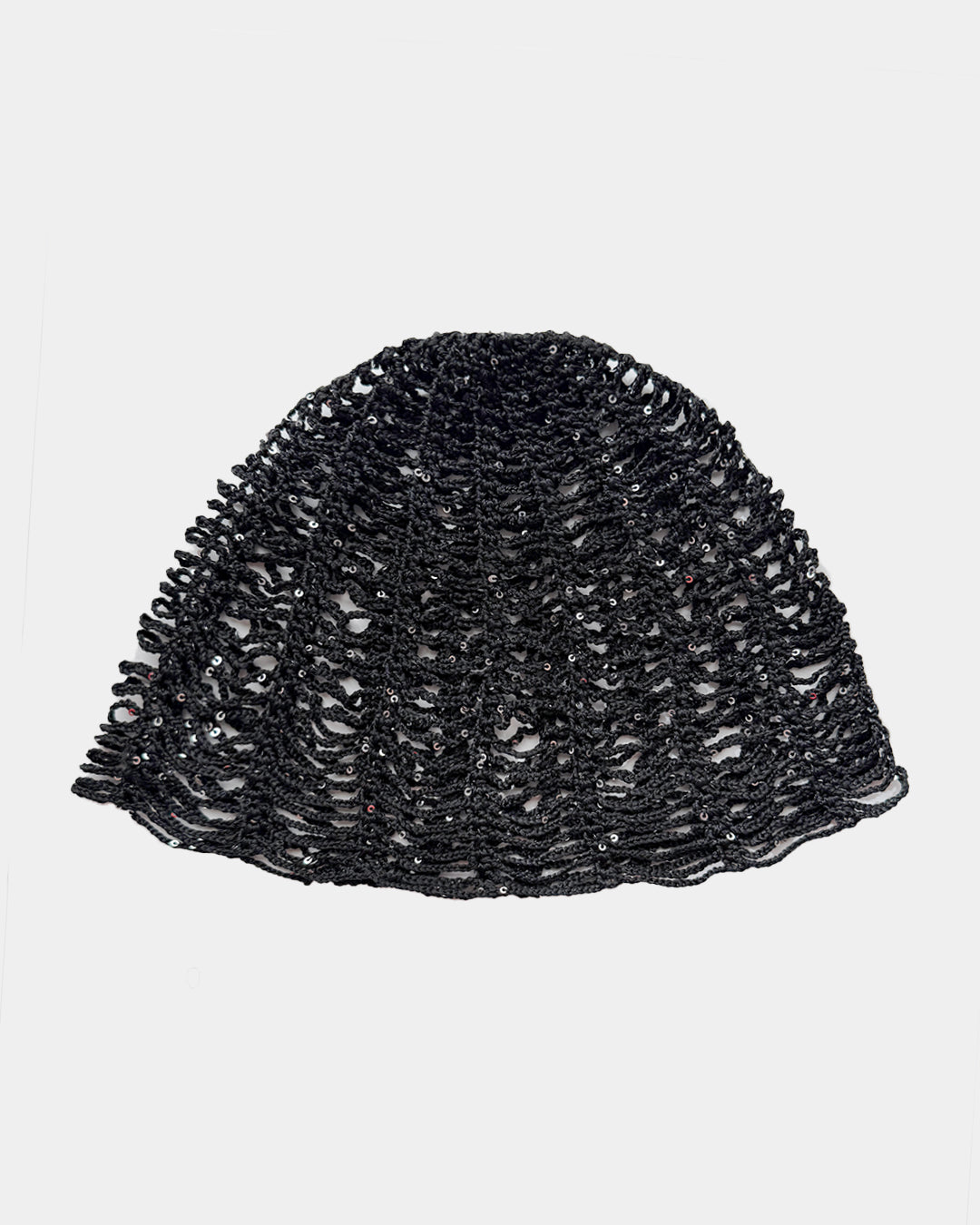 Noir Veil Mesh Hat