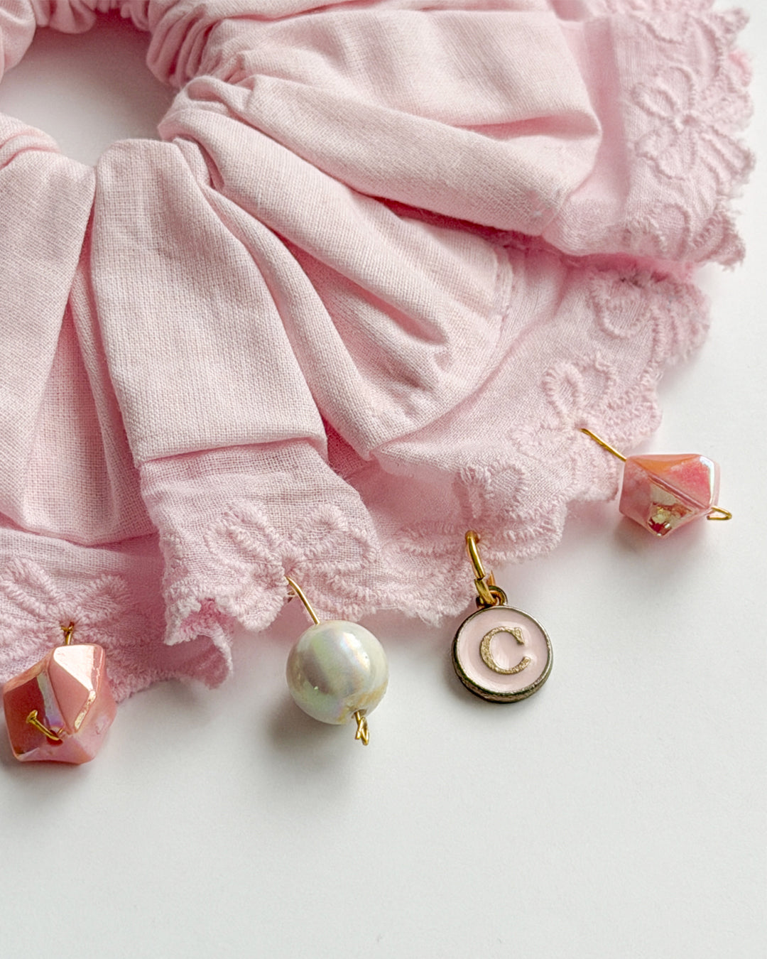 Pearl Blossom Scrunchie