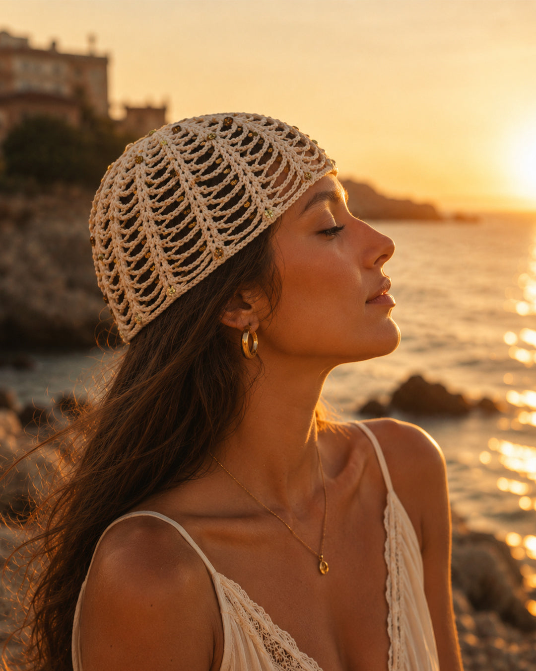 Lumière Mesh Hat
