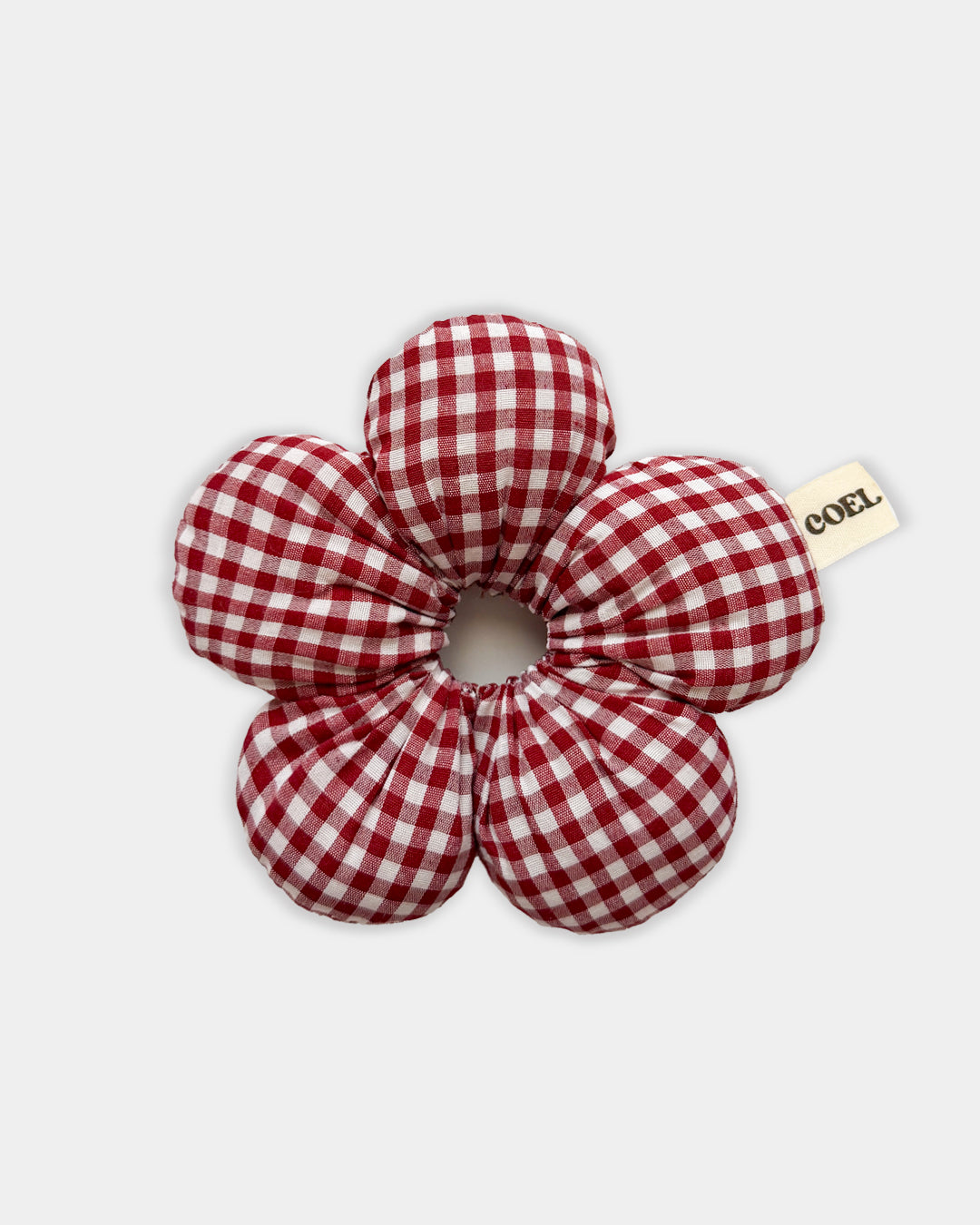 Cranberry Blossom Scrunchie
