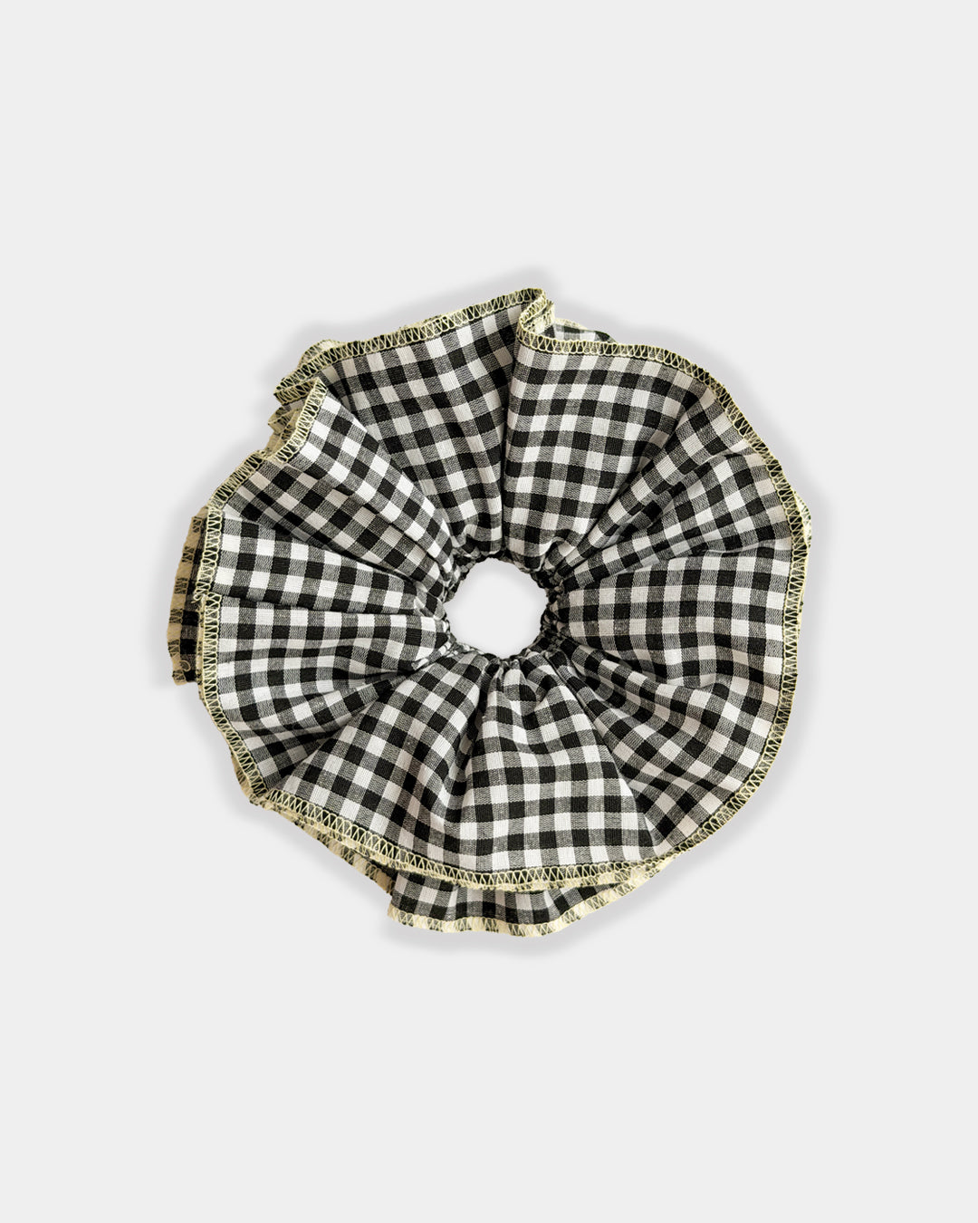 Parisian Check Scrunchie