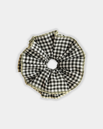 Parisian Check Scrunchie