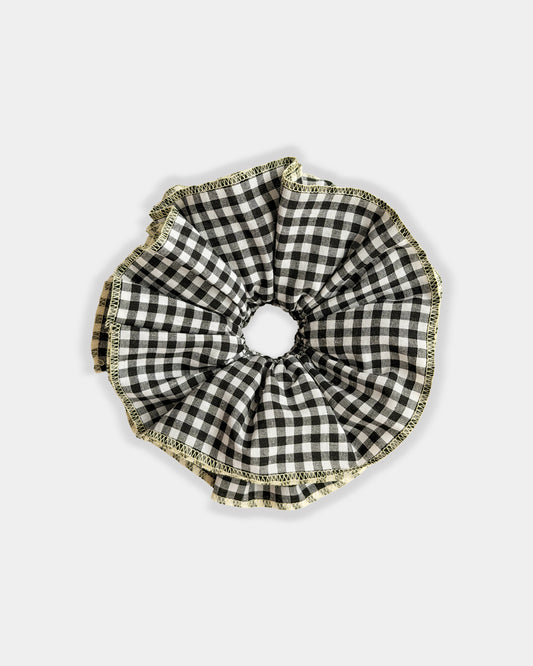 Parisian Check Scrunchie