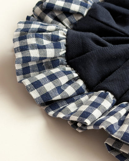 Azure Bloom Scrunchie