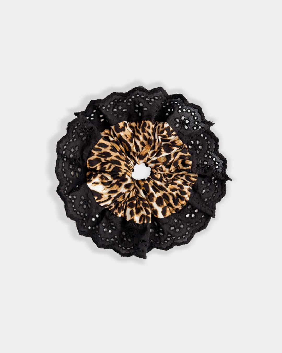 Noir Savannah Scrunchie