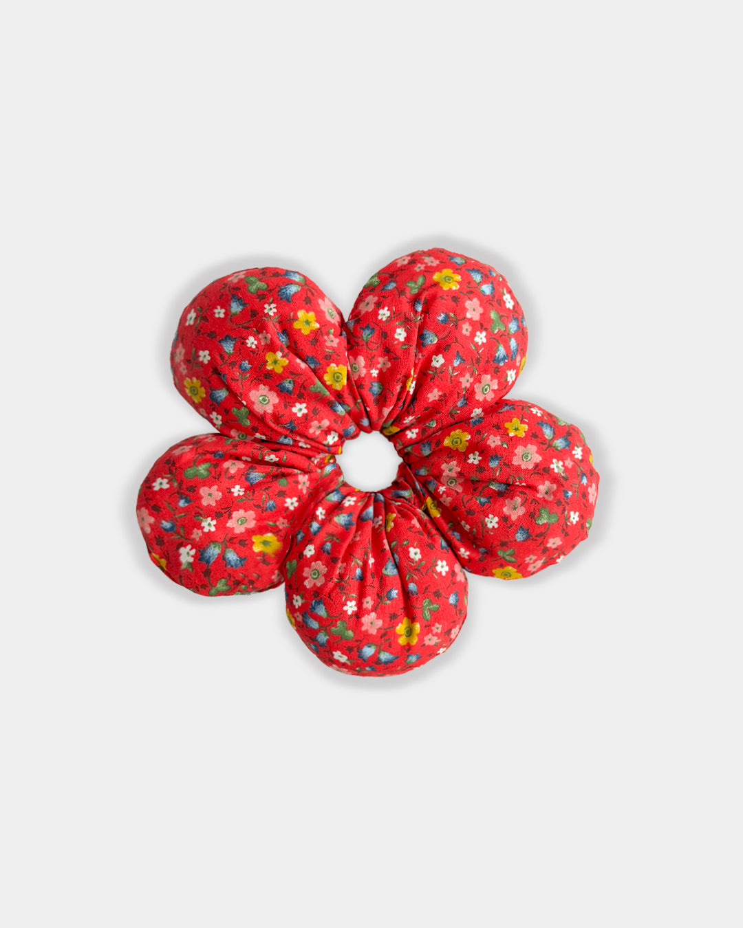 Poppy Garden Blossom Scrunchie