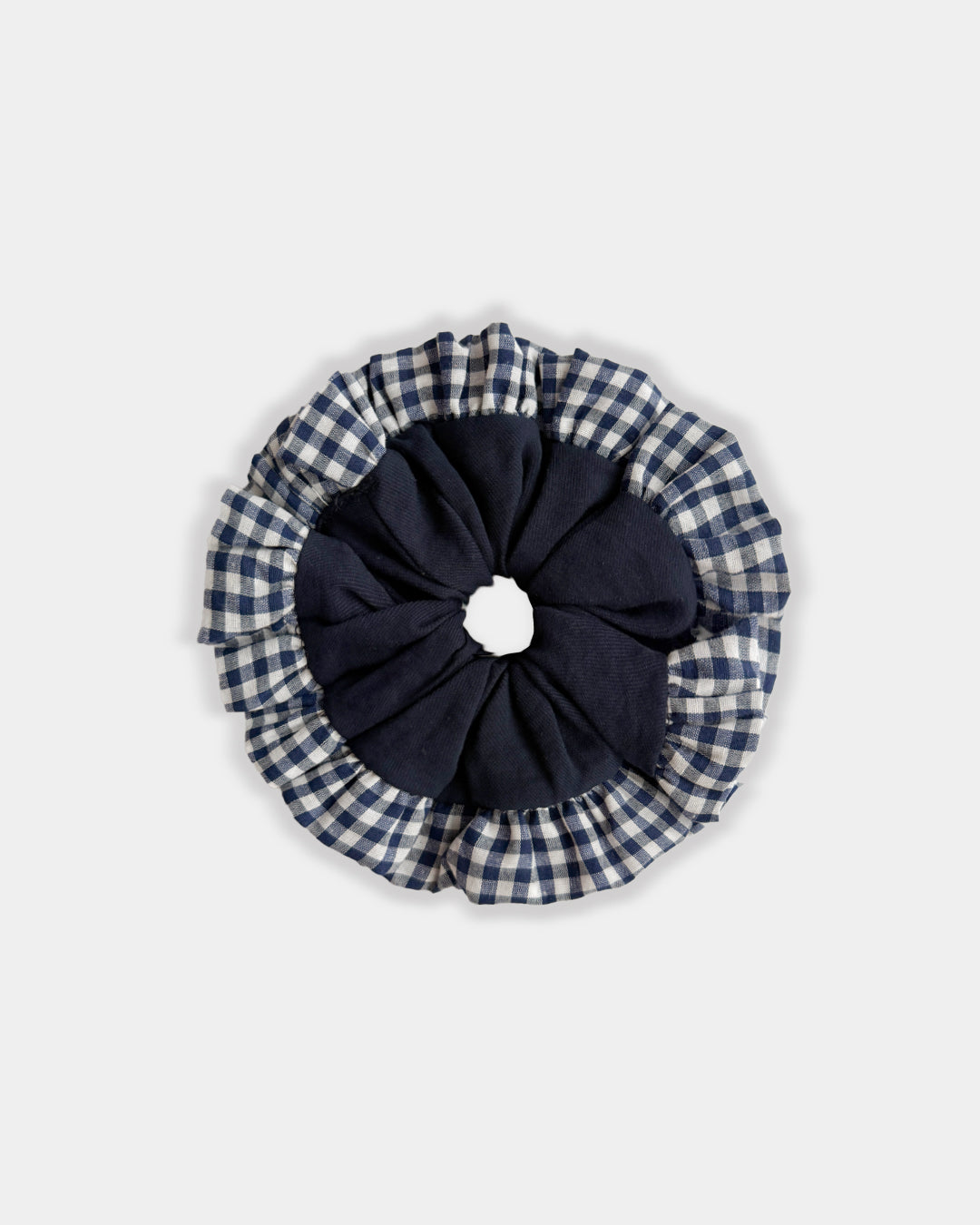 Azure Bloom Scrunchie