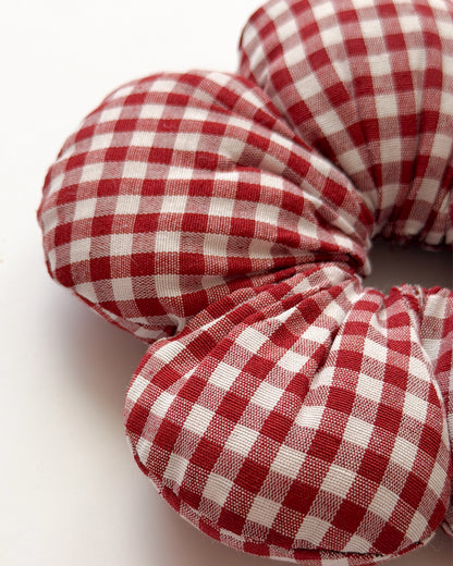 Cranberry Blossom Scrunchie