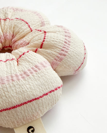 Blush Soufflé Bloom Scrunchie