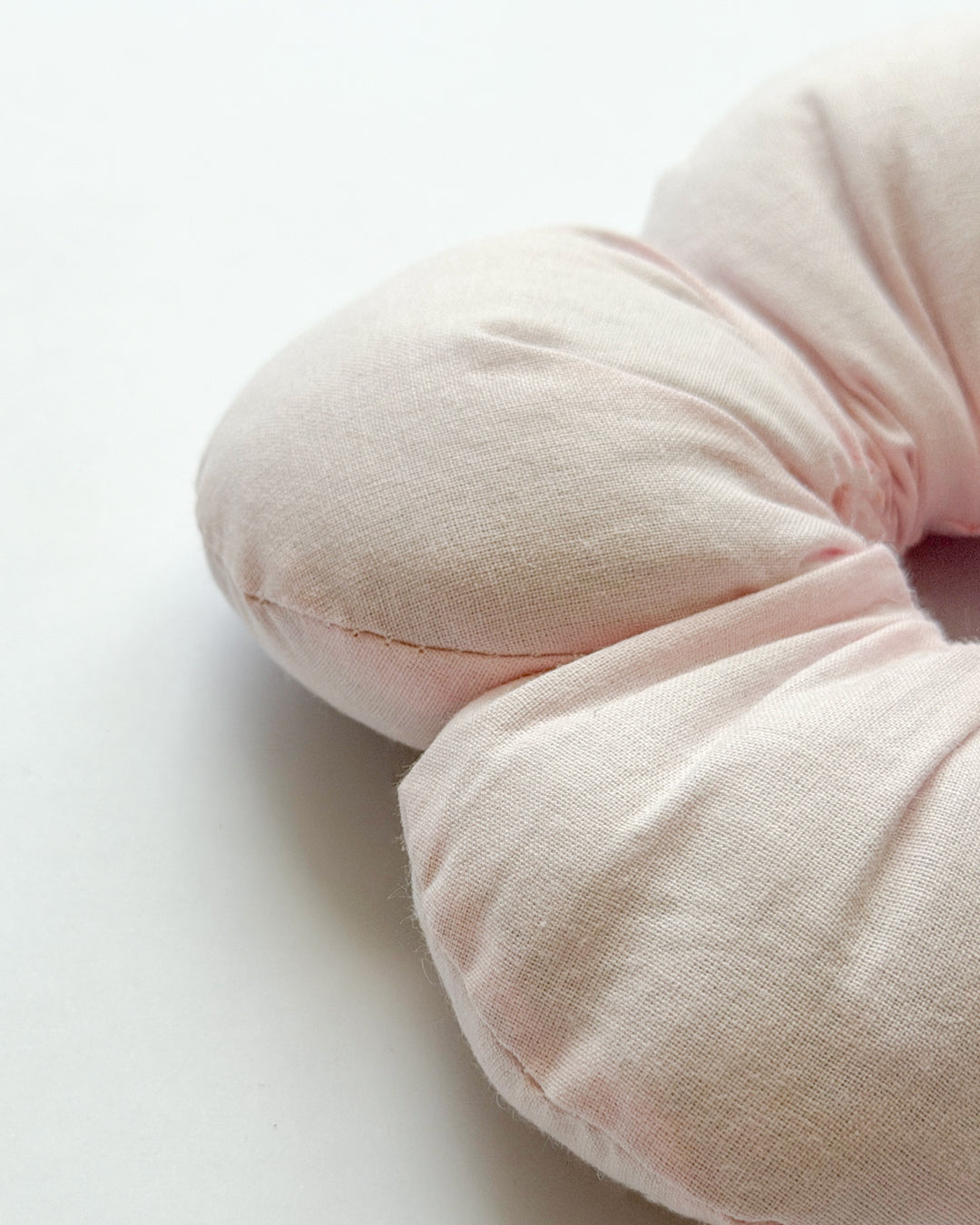 Powder Pink Flower Puff