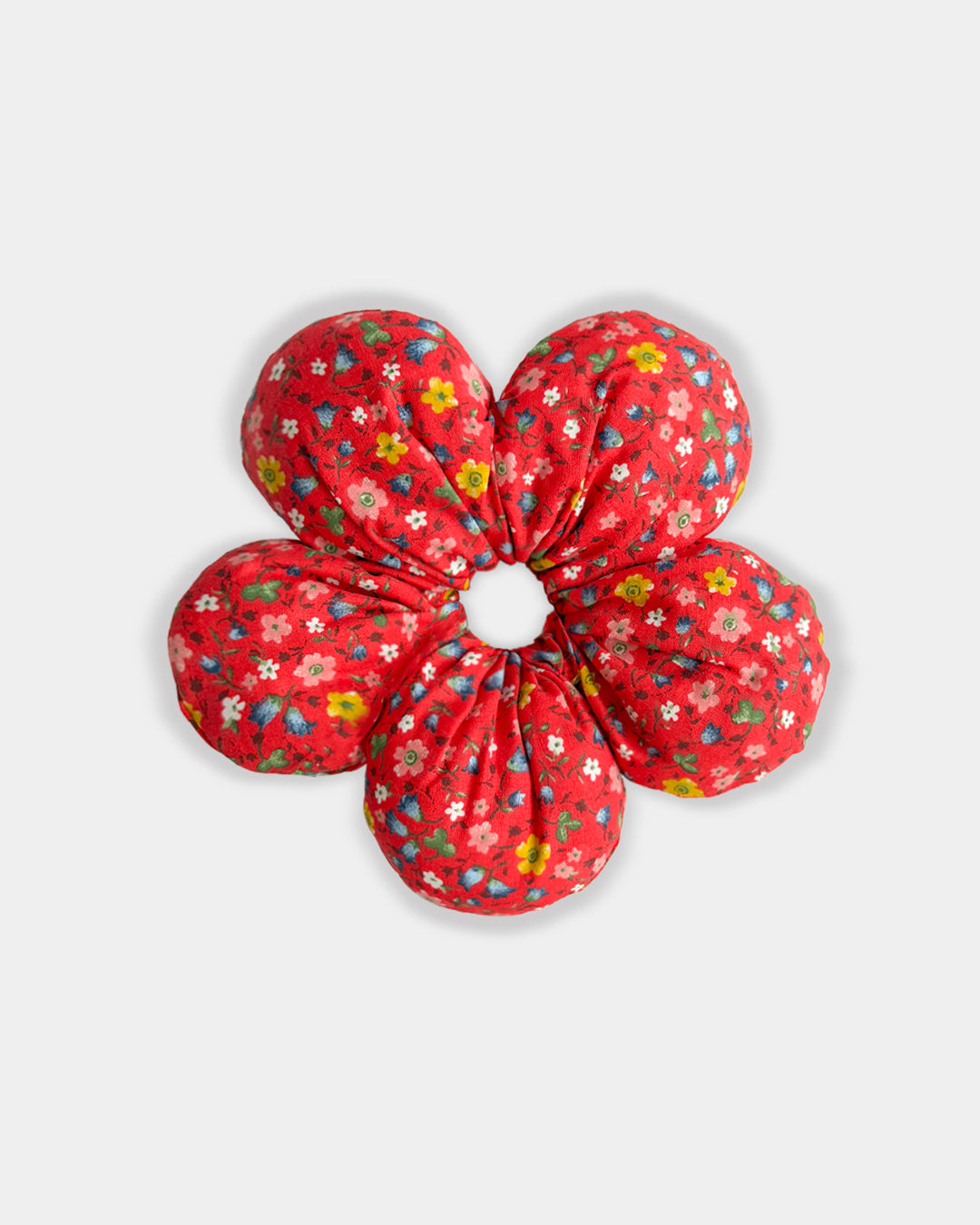 Poppy Garden Flower Puff