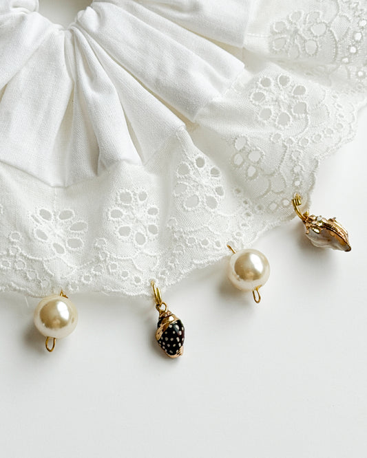 Ivory Tide Scrunchie