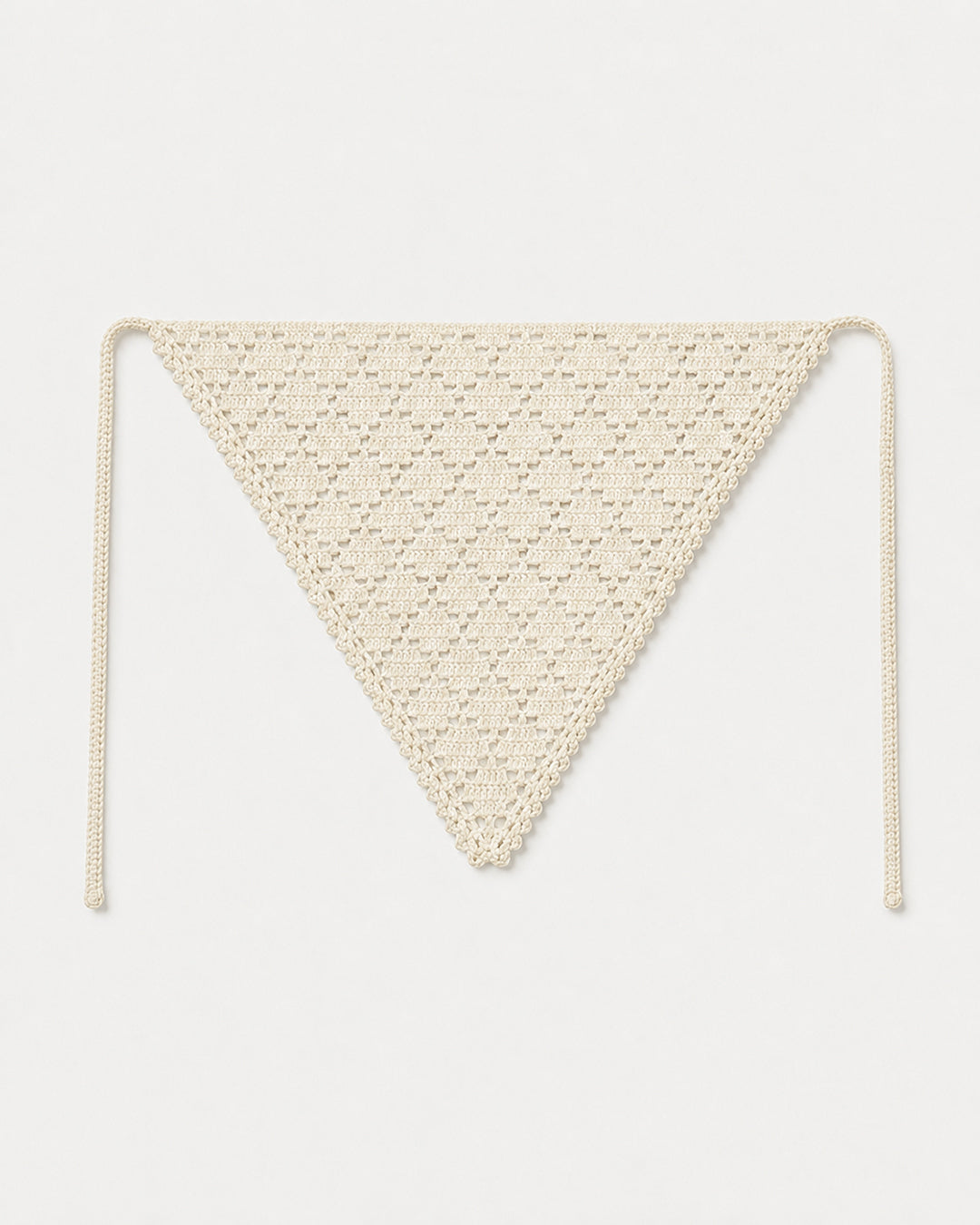 Blanche Crochet Kerchief